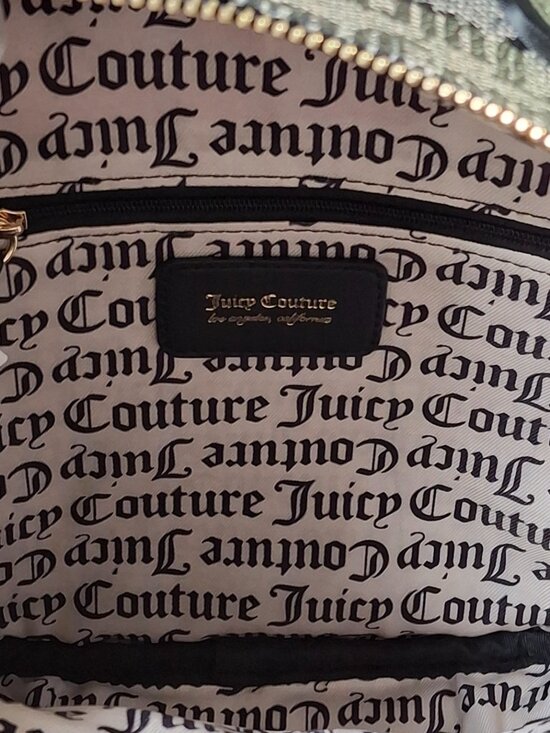 Juicy Couture Black, Beige, w/Red Hearts Backpack & Crossbody Bundle Set main image 13